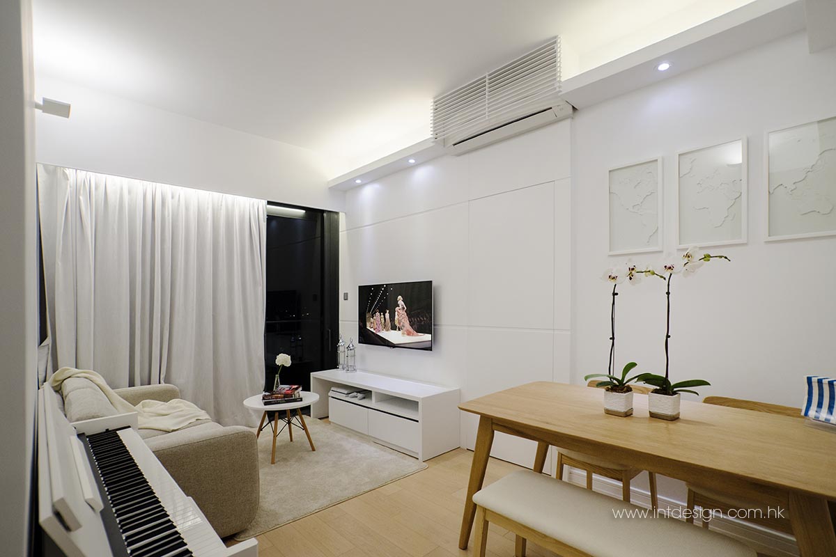 Double Cove's Living and Dining Room Interior Room