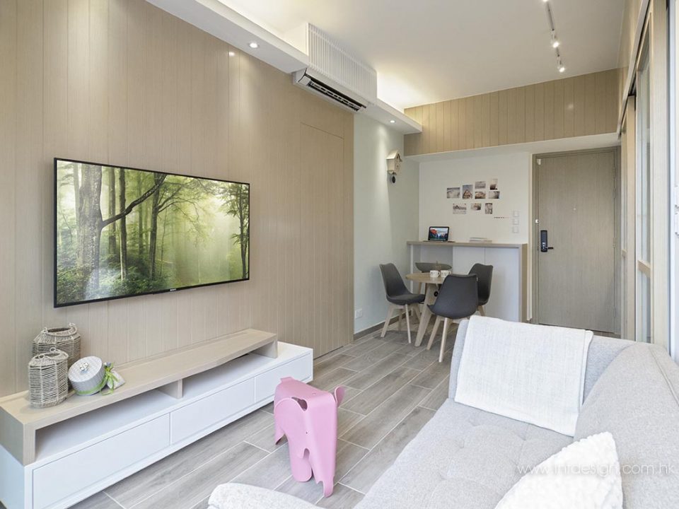 Wooden Wall pattern in Double Cove Starview Prime's Living Room